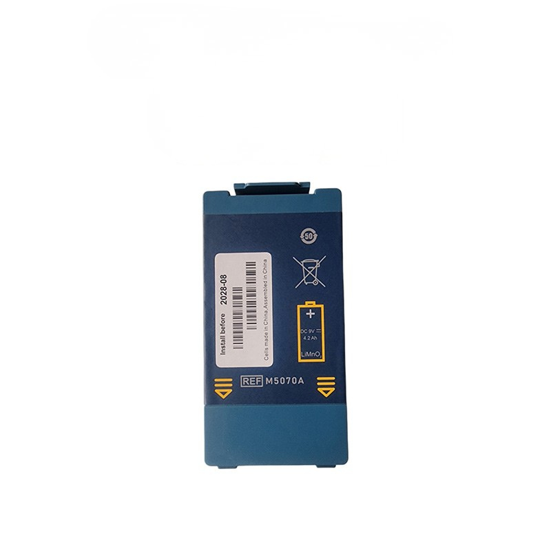 M5070A for Defibrillator Batteries Compatible with HeartStart HS1 and HeartStart FRx AED 9V 4.2Ah Long-acting lithium manganese dioxide battery TLALOC ENERGY