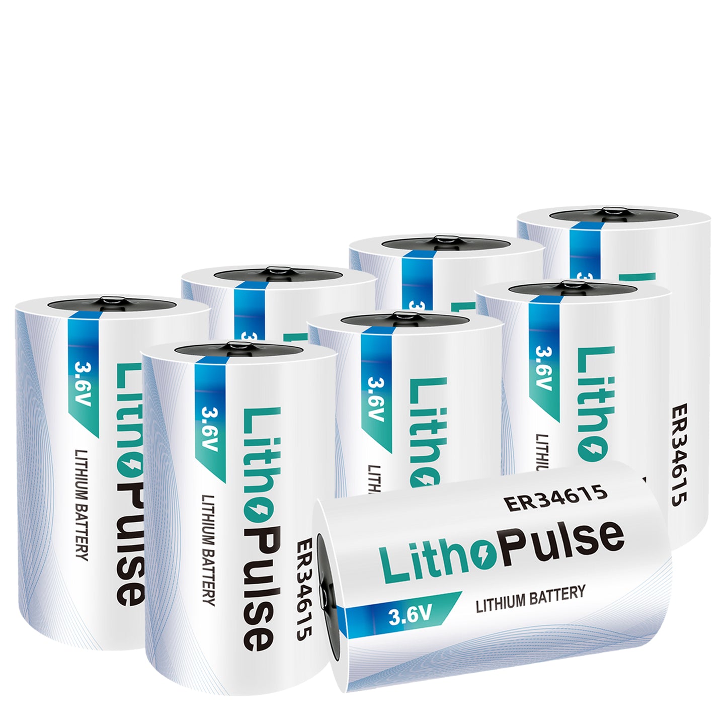 LithoPulse ER34615 D Cell Lithium Battery 3.6V 19000mAh