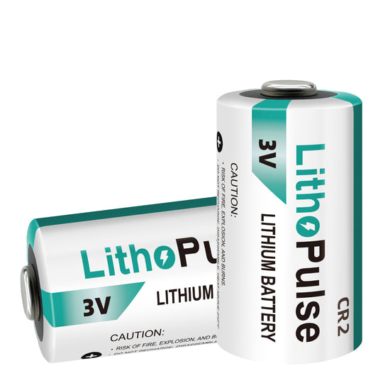 Tlaloc Energy CR2 3V Lithium Battery, CR2 3 Volt 1000mAh Batteries Cell for Cameras Flashlights Home Alarm System Non-Rechargeable