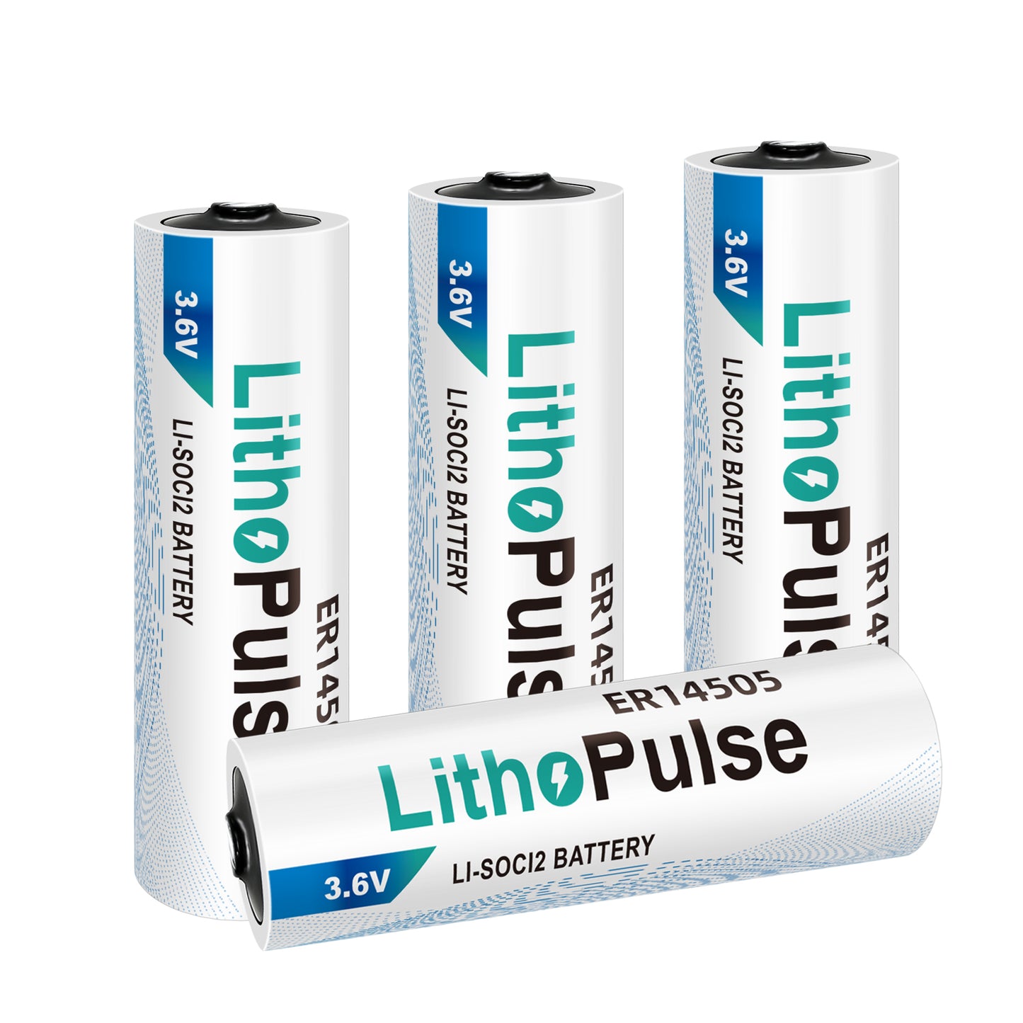 Tlaloc Energy ER14505 AA 3.6V Lithium Battery 2700mAh for Water Electricity Gas Meter PLC Facility Equipment Li-SOCL₂ Non-Rechargeable ER14505 Battery