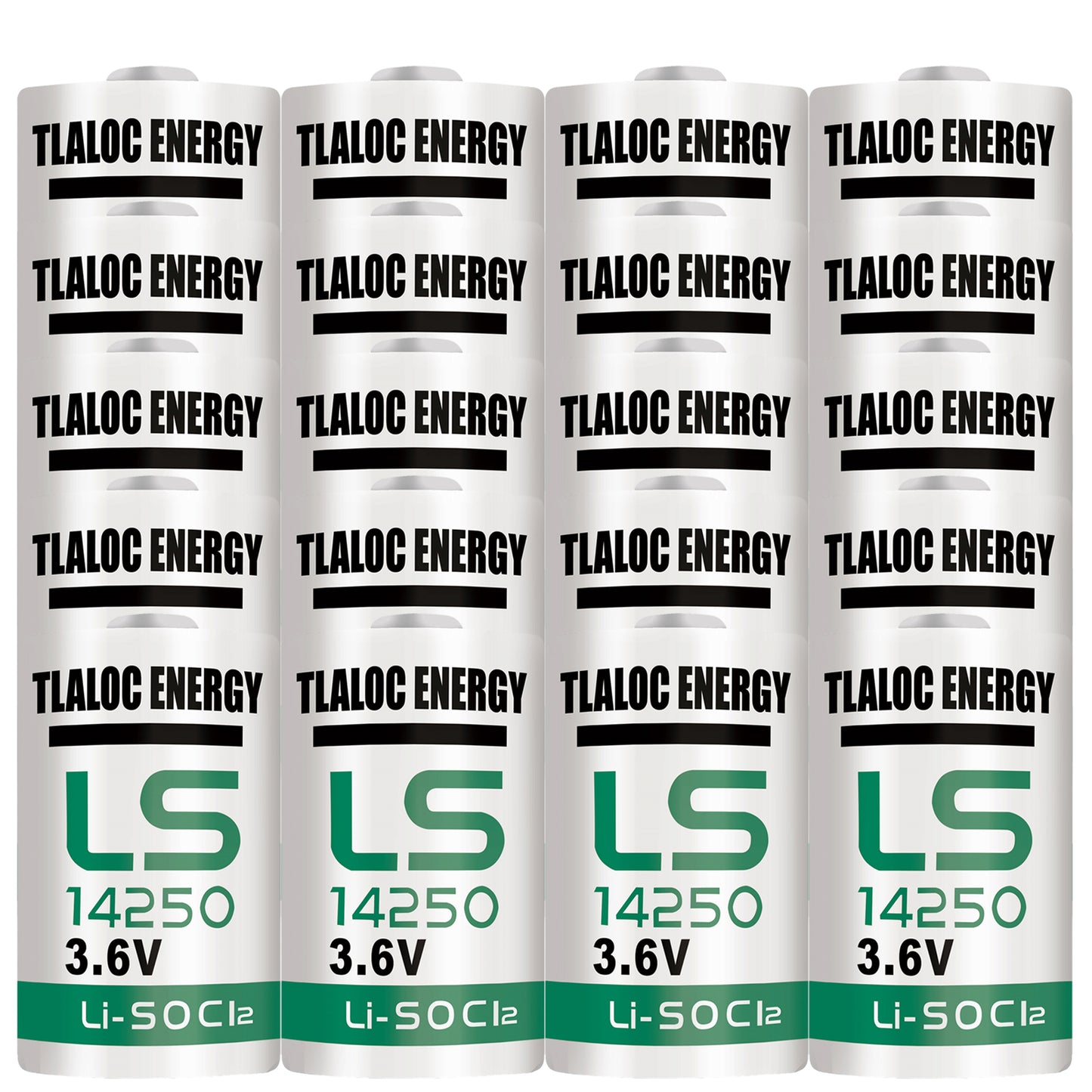 LS14250ER14250 1/2AA 3.6V Lithium Battery for Water Meters, Electricity Meters, and Gas Meters