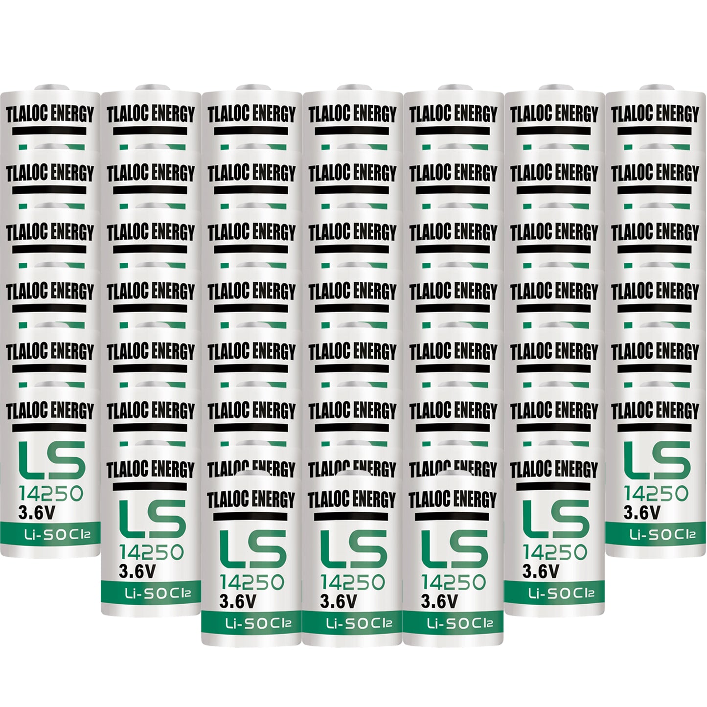 LS14250ER14250 1/2AA 3.6V Lithium Battery for Water Meters, Electricity Meters, and Gas Meters