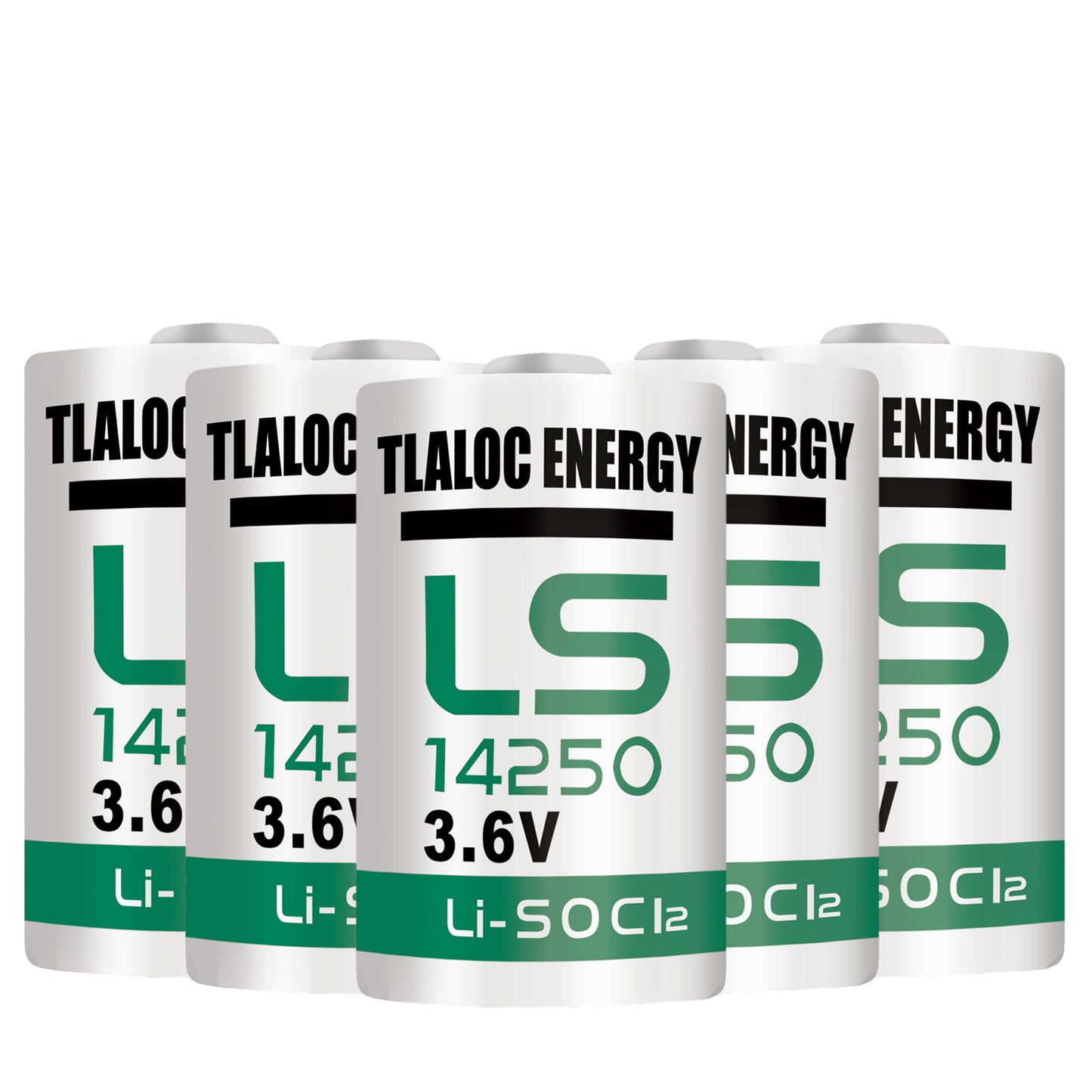 LS14250ER14250 1/2AA 3.6V Lithium Battery for Water Meters, Electricity Meters, and Gas Meters