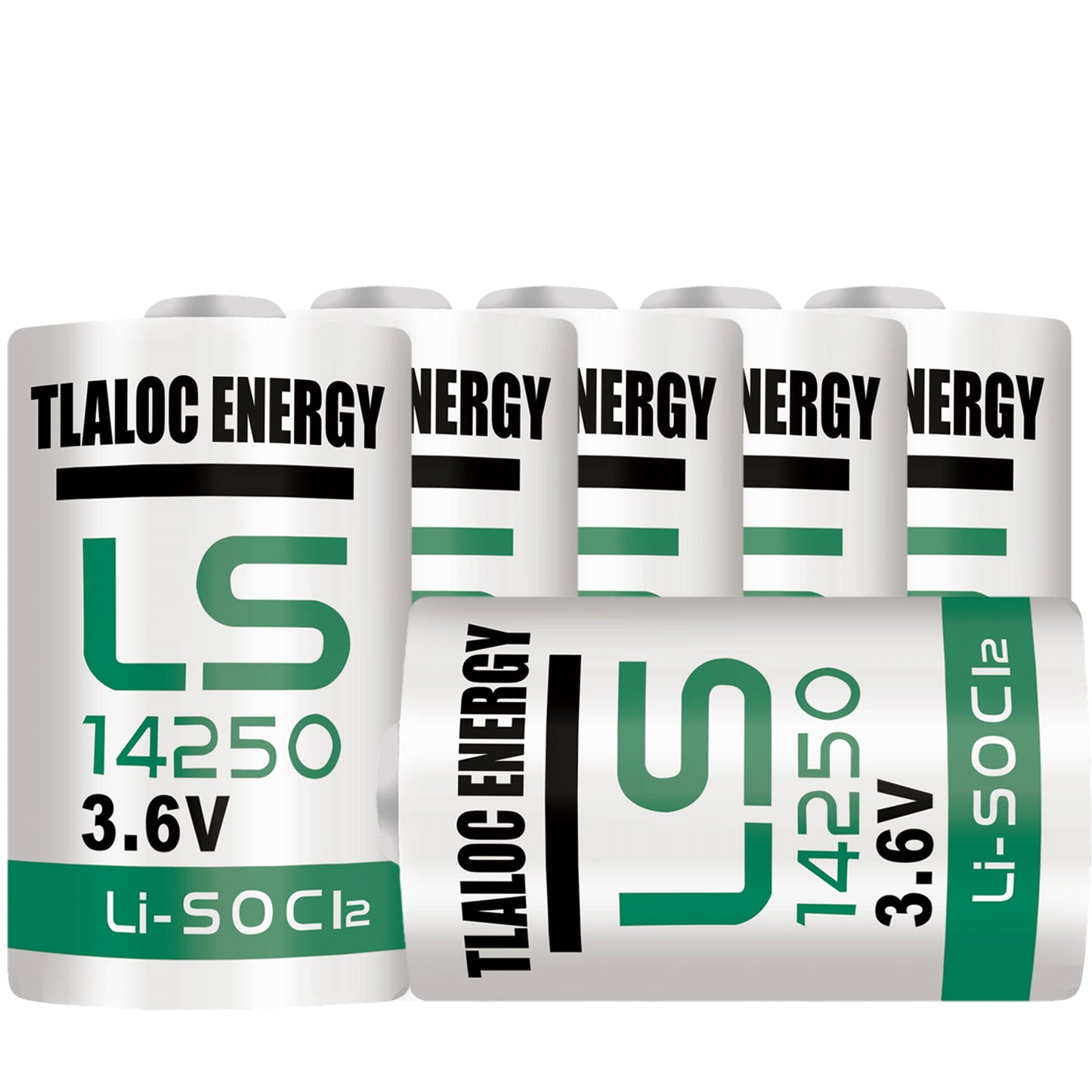 LS14250ER14250 1/2AA 3.6V Lithium Battery for Water Meters, Electricity Meters, and Gas Meters