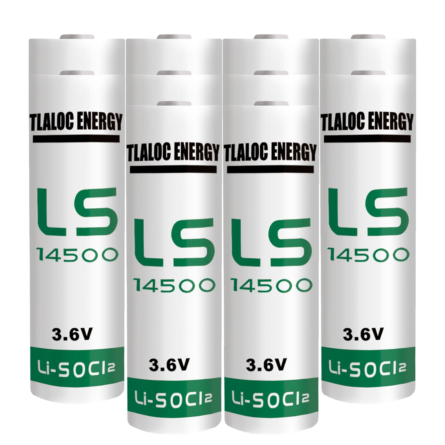 Spare AA ER14505 2600mAh 3.6V Lithium Battery for LS14500 PLC Facility Equipment for Water and Electric Meters