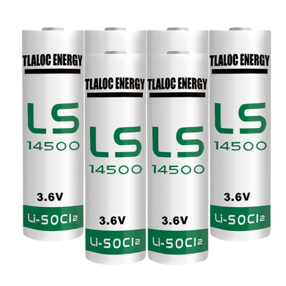 Spare AA ER14505 2600mAh 3.6V Lithium Battery for LS14500 PLC Facility Equipment for Water and Electric Meters
